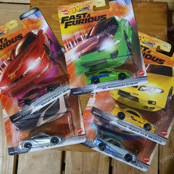 Hot Wheels Premium Fast and Furious Dash L Set 