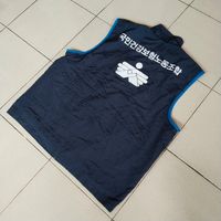 Community Brand Unisex Vest Zipper Five Pocket Navy size L fit XL