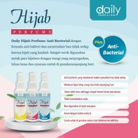 DAILY HIJAB PERFUME ANTIBACTERIAL / PARFUM HIJAB SPRAY / SPRAY HIJAB