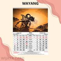 Kalender Jawa Wuku & Ringkel 2025 dengan Wayang