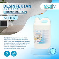 DISINFEKTAN 5 LITER KHUSUS RUANGAN / DESINFEKTAN DAILY ANTISEPTIC