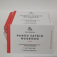 Cetak Kartu Nama bahan Artcarton 260 grm 1 muka tanpa Laminasi