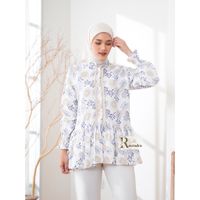 Blouse Batik Bunga Renda