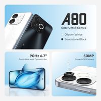 ITEL A80 4/128 GB Handphone Android 4G Garansi Resmi 1 Tahun 