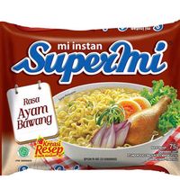 Supermi Mi instant 75g Ayam Bawang