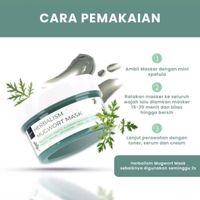 Scarlett whitening Herbalism Mugwort Mask100g