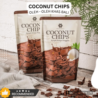 Keripik Kelapa Manis Rasa Cokelat / Coconut Chips Merubali Chocolate