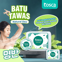 DEODORANT BATU TAWAS TOSCA / PENGHILANG BAU KETIAK AMPUH MENCEGAH BAU KETIAK ALAMI