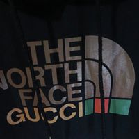 Hoodie Kolaborasi The North Face x Gucci rare item
