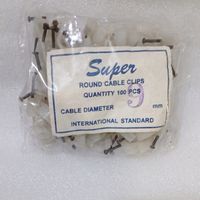Klem Klip Penjepit Kabel isi 100 pcs 