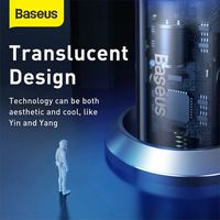 Baseus Car Charger Mobil 65W Super Fast Charging PD QC Kabel USB Type C to Type C