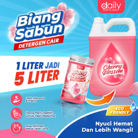 DAILY BIANG DETERJEN CAIR 5 LITER / BIBIT DETERGEN CAIR SUPER WANGI