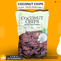 Keripik Kelapa Manis Rasa Cokelat / Coconut Chips Merubali Chocolate