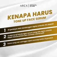 ARCA Tone Up Face Serum Alpha Arbutin 30 ml