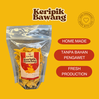 Keripik Bawang Putih Garlic Chips Snack Cemilan Enak Lezat Kemasan Pouch