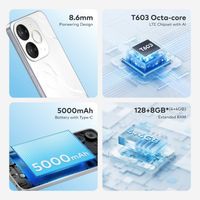 ITEL A80 4/128 GB Handphone Android 4G Garansi Resmi 1 Tahun 