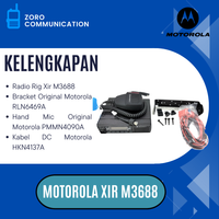 Motorola XiR M3688 VHF 25 Watt Radio RIG Original Garansi Resmi Motorola