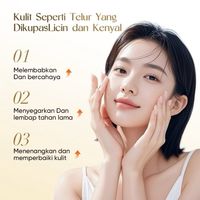 EGG-[BPOM]Masker Cangkang Telur Egg Shell Yeast Mask Cream Masker Wajah Mem