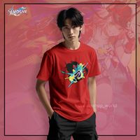 Kaos Katun Pria Wanita Anime Game Honkai Star Rail Rappa