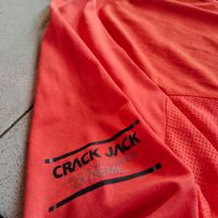 Crack Jack Unisex Outdour or Running Jacket or Base Layer Orange size M