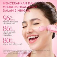 Glad2Glow Pomegranate Niacinamide Brightening Clay Stick - ORI !! BPOM !!