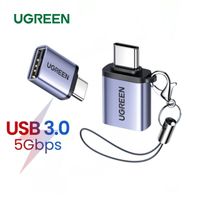 Ugreen 50283 OTG Mini Adapter Flashdisk Konverter USB to Type C