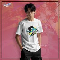 Kaos Katun Pria Wanita Anime Game Honkai Star Rail Rappa