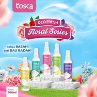 TOSCA CARE NATURAL DEO FRESH SPRAY FLORAL SERIES (DEODORANT TAWAS) 100ml