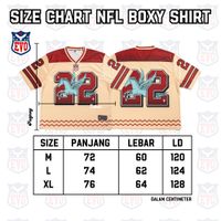Jersey NFL Boxy Oversize Fit Unisex / EVO | NAVI 38/ Retro / Vintage /