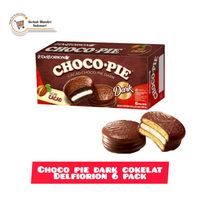 Delfi Orion Choco Pie Chocolate / Dark Cokelat 6 pcs
