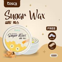 TOSCA Sugar Wax Kit Penghilang Bulu Dengan Bahan Alami 4 in 1