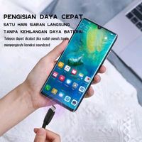 OTG Type C To Type C Soundcard Mixer Kartu untuk Handphone Fast Charging