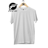 FPC ID Kaos Polos Putih Cotton Combed 30s