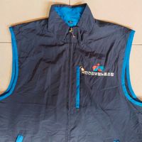 Community Brand Unisex Vest Zipper Five Pocket Navy size L fit XL