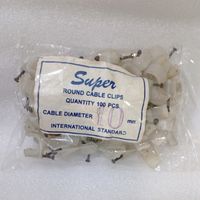 Klem Klip Penjepit Kabel isi 100 pcs 