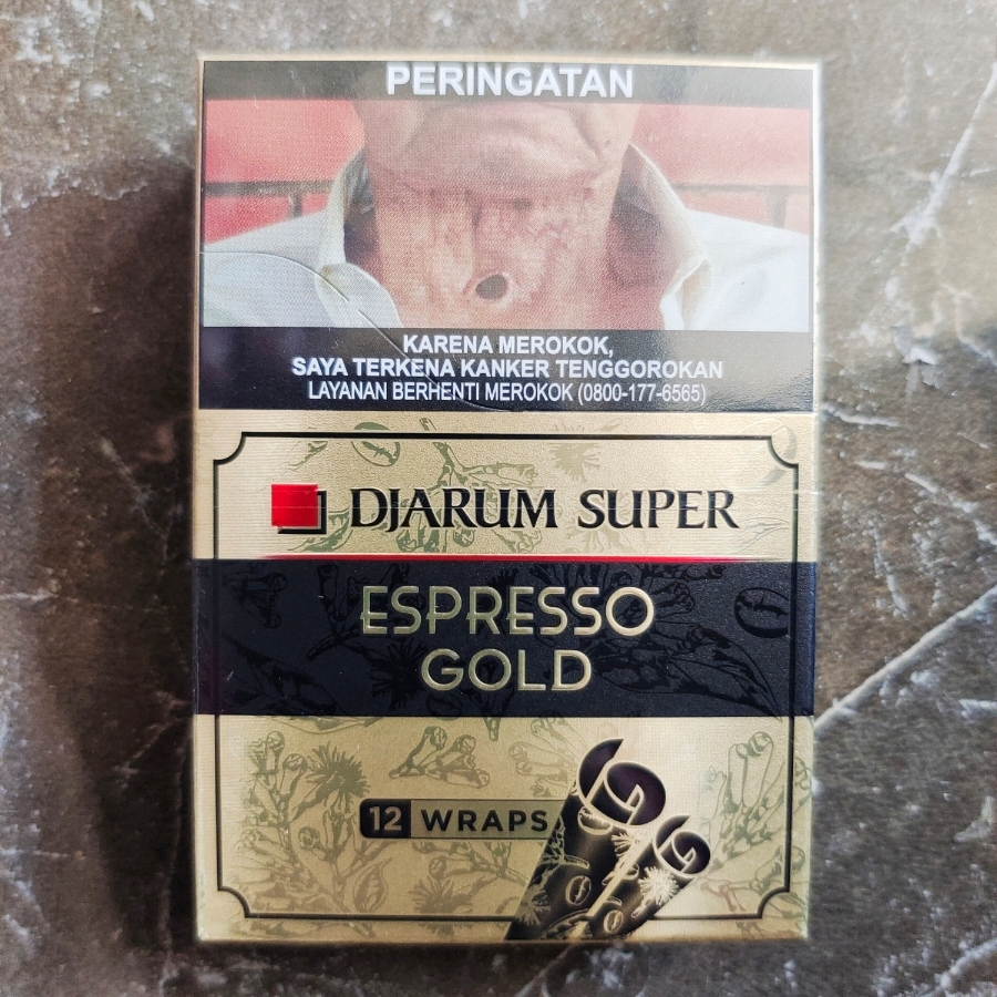 Jual Rokok Djarum Super ESPRESSO Gold 12 dengan Harga Terbai