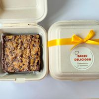 Bakedelicioso brookies - brownies panggang - brookies viral-brownies cookie