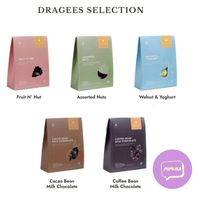 The RR Chocolate Dragees 100gr Coklat Kopi Cokelat Almond Kacang Mede
