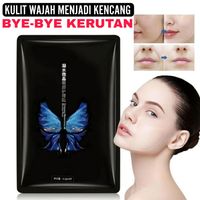 (1 SACHET) MASKER SEOMOU Garis Senyum Pipi Line V Shape Penghilang Kerutan 