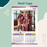 Kalender Foto Pribadi Keluarga 2025