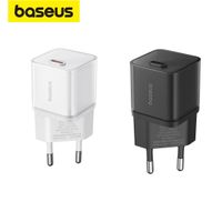 Baseus Charger USB Type C PD 20W Fast Charging QC Adaptor Mini Gan5S
