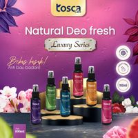 TOSCA Deodorant Spray Tawas Luxury Series Natural Deo Fresh Anti Bau Badan, Anti Bau Ketiak 100ML