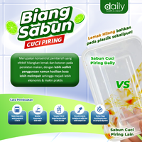 DAILY BIANG SABUN CUCI PIRING 5 LITER / BIBIT DISH WASH DIY
