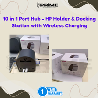 10in1 Adapter Wireless Charger HP Holder Port Hub Extension Docking Type-C 