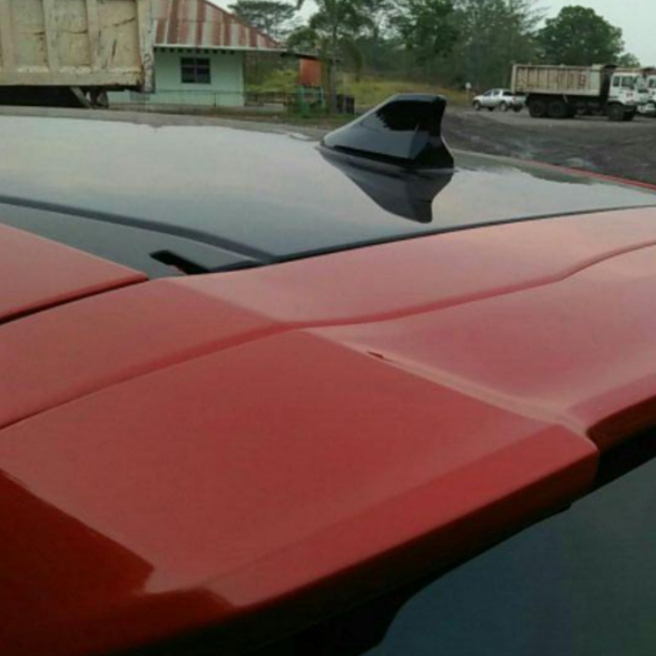 Jual SharkFin OUTLANDER SPORT Antena Sirip Hiu Racing Shark