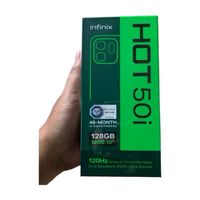 Infinix Hot 50i NFC 6/128 GB Handphone Android 4G Garansi Resmi 1 Tahun 