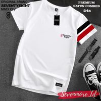 SEVENTYEIGHT Kaos Distro Original Pria Wanita Motif simpel Katun Combed 24s