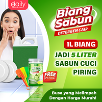 DAILY BIANG SABUN CUCI PIRING 5 LITER / BIBIT DISH WASH DIY