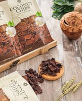 Keripik Kelapa Manis Rasa Cokelat / Coconut Chips Merubali Chocolate