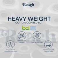 Reach Kaos Pocket Basic Cotton Combed 20s Pria Wanita